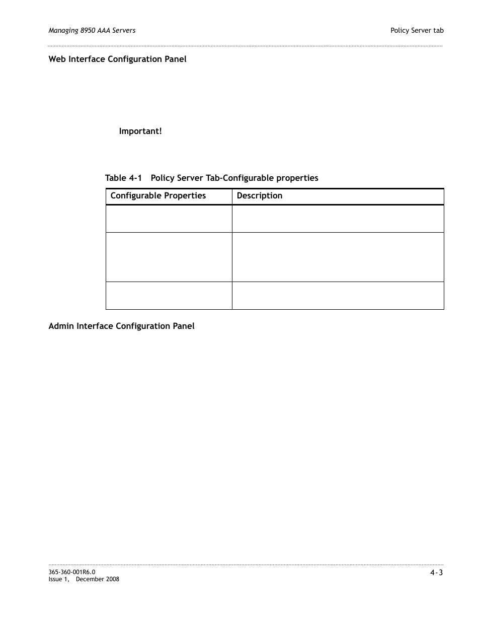 Alcatel-Lucent 8950 AAA User Manual | Page 59 / 476