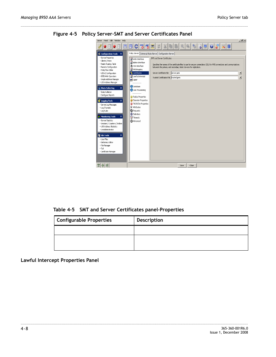 N in, Figure 4-5 | Alcatel-Lucent 8950 AAA User Manual | Page 64 / 476