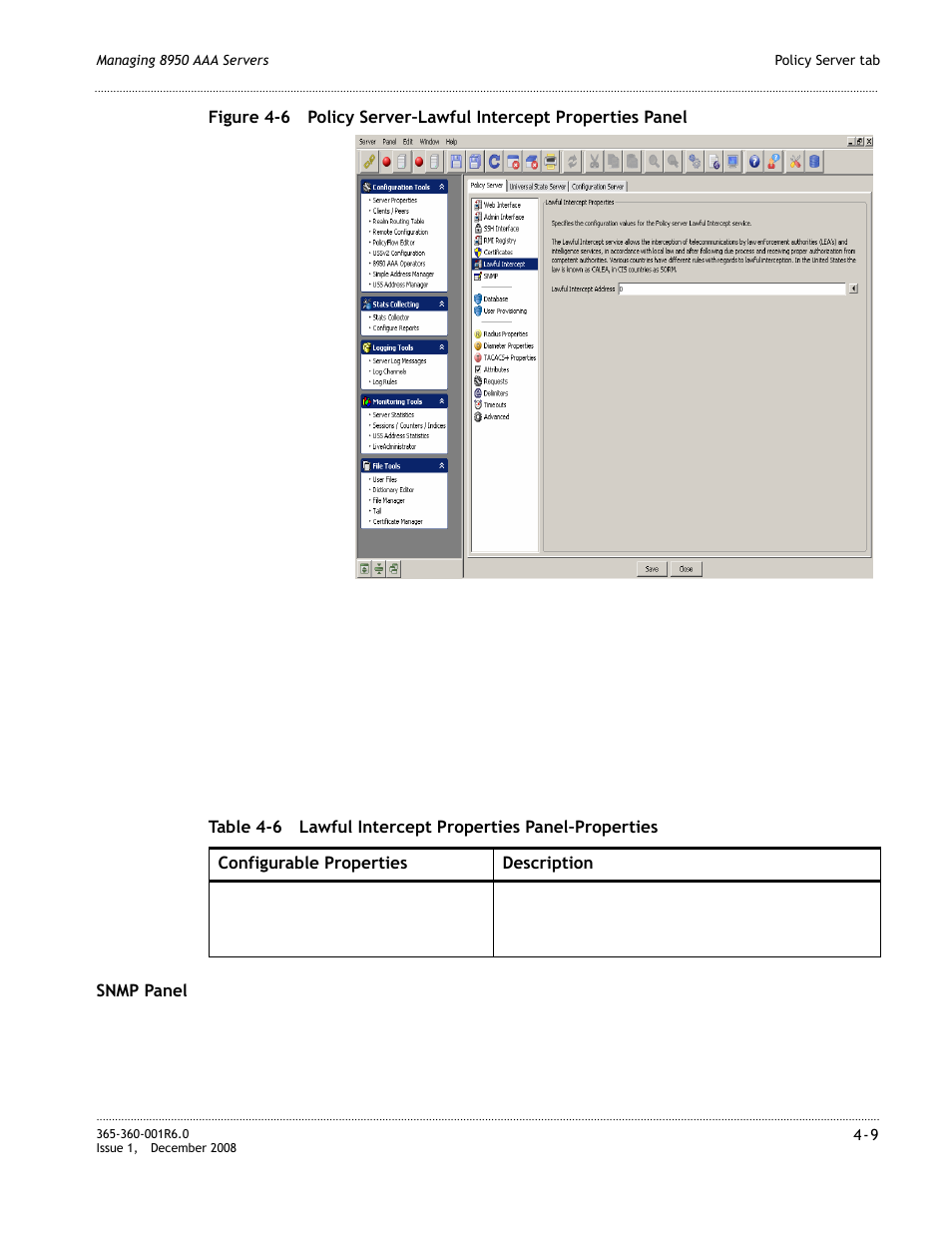 N in, Figure 4-6 | Alcatel-Lucent 8950 AAA User Manual | Page 65 / 476