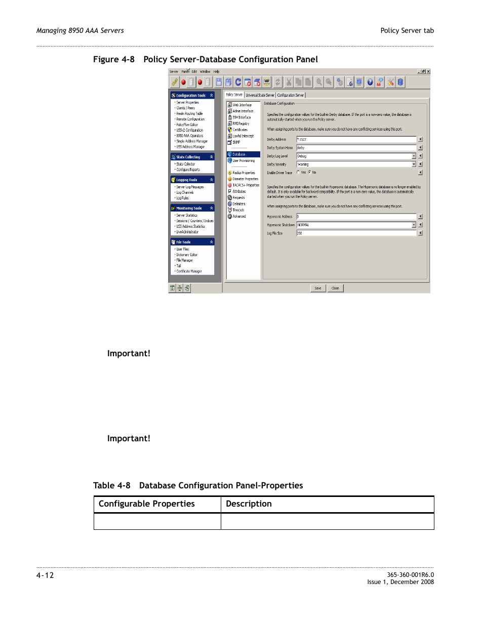 Alcatel-Lucent 8950 AAA User Manual | Page 68 / 476
