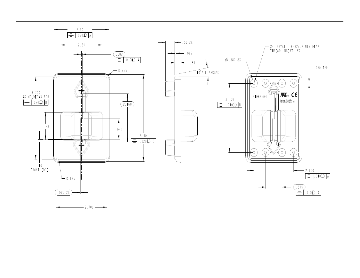 MagTek MT-215 TTL SINGLE OR DUAL HEAD User Manual | Page 24 / 26