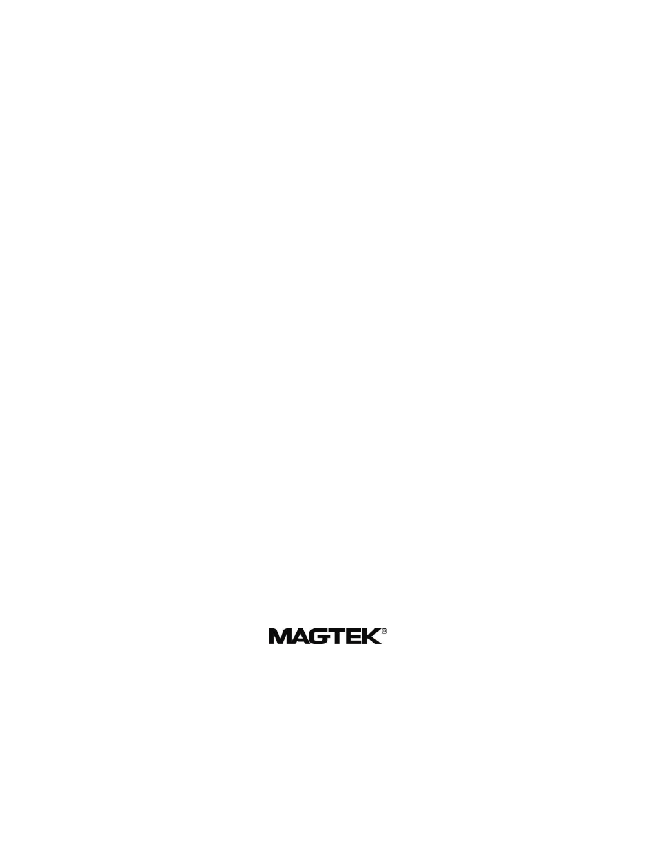 MagTek 3V & 5V User Manual | 17 pages