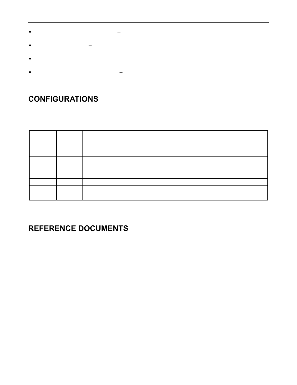 Configurations, Reference documents | MagTek 3V & 5V User Manual | Page 6 / 17