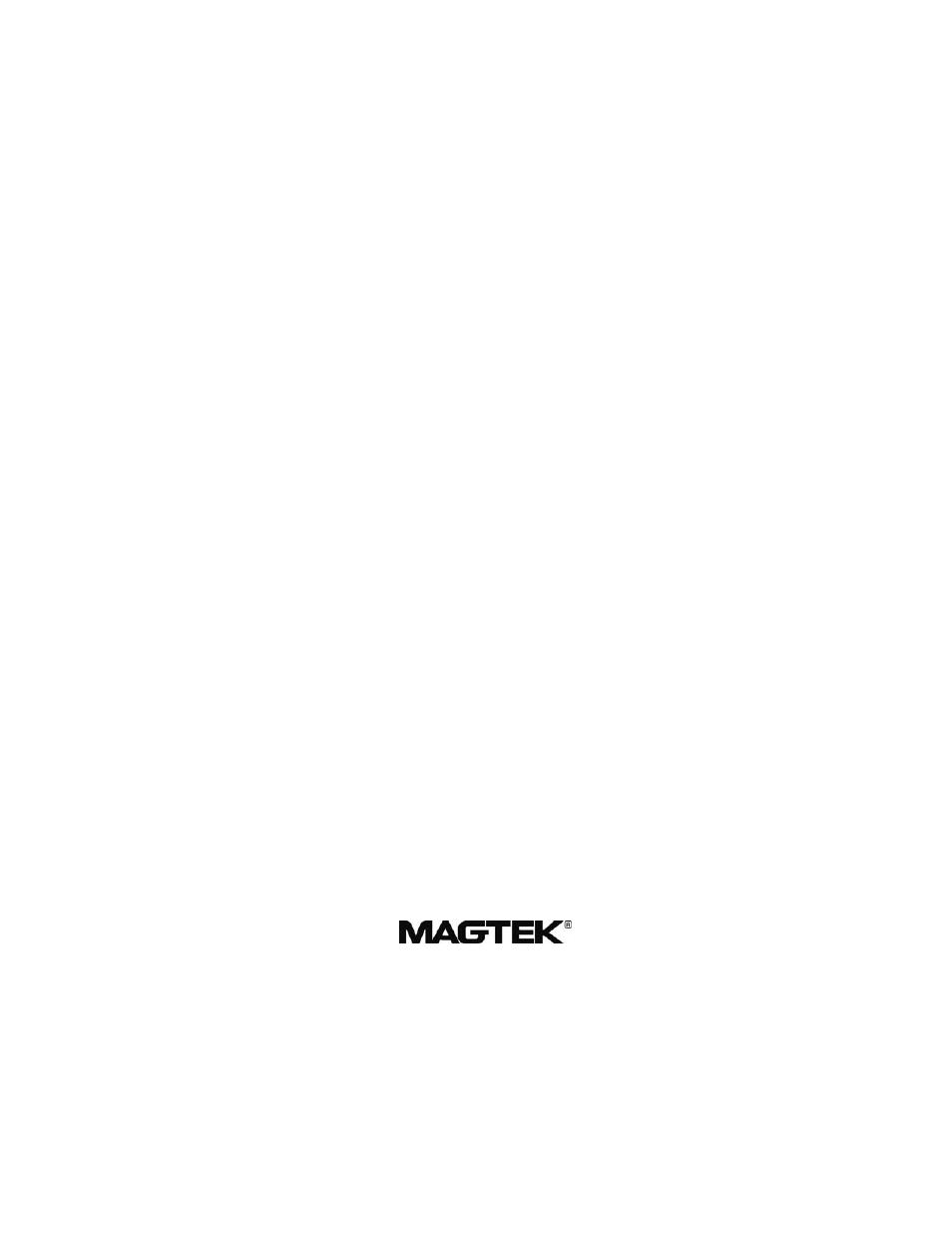 MagTek IntelliStripe 310™ User Manual | 32 pages