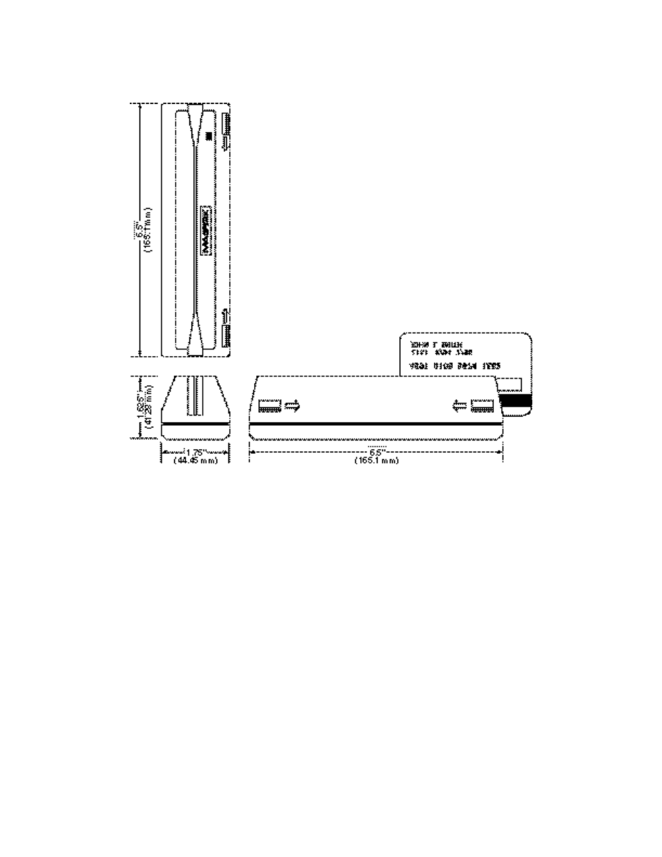 MagTek FULL SIZE PORT User Manual | Page 11 / 16