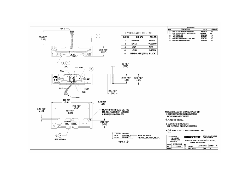 MagTek SWIPE READERS User Manual | Page 16 / 24