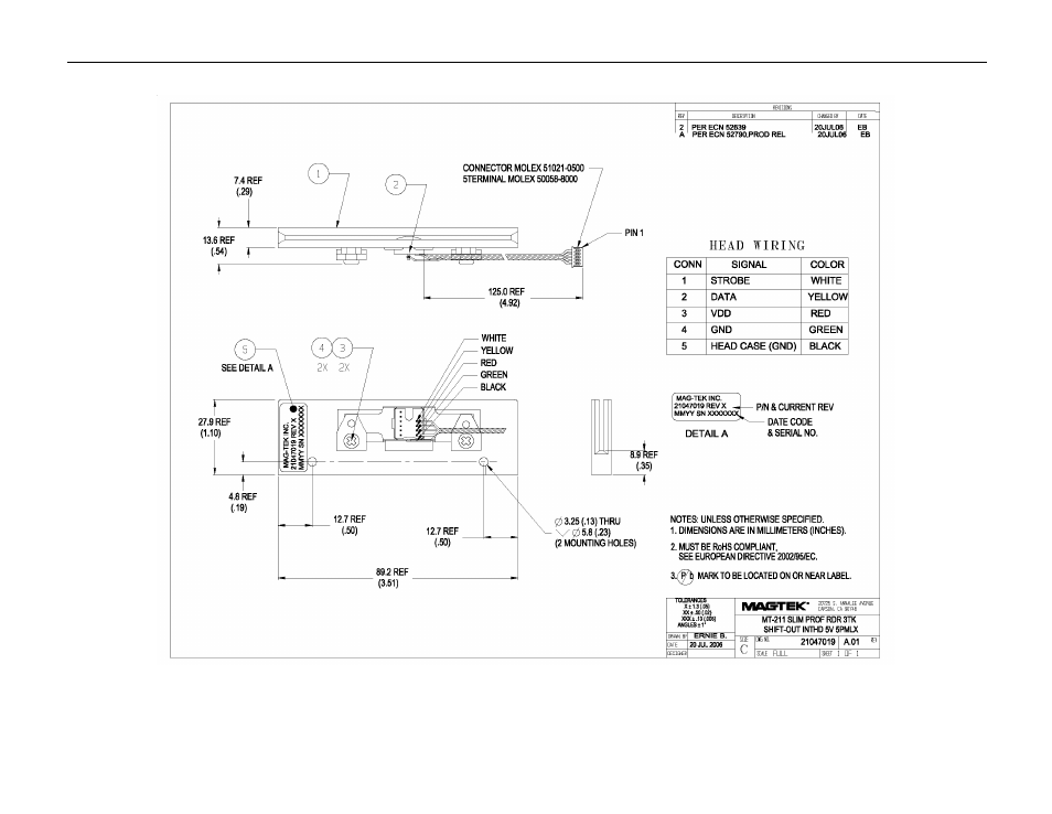 MagTek SWIPE READERS User Manual | Page 24 / 24