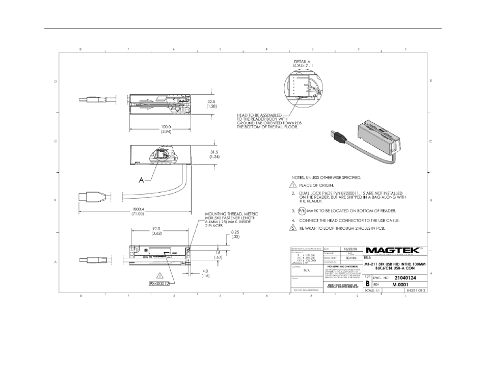 MagTek USB HID INTELLIHEAD User Manual | Page 39 / 45