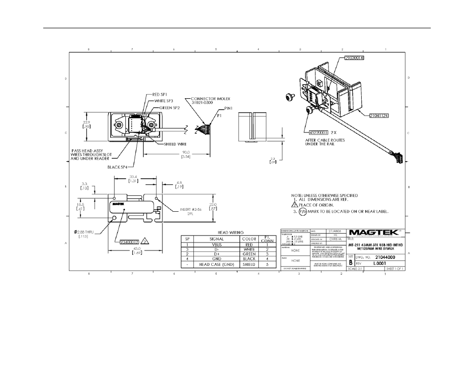 MagTek USB HID INTELLIHEAD User Manual | Page 41 / 45
