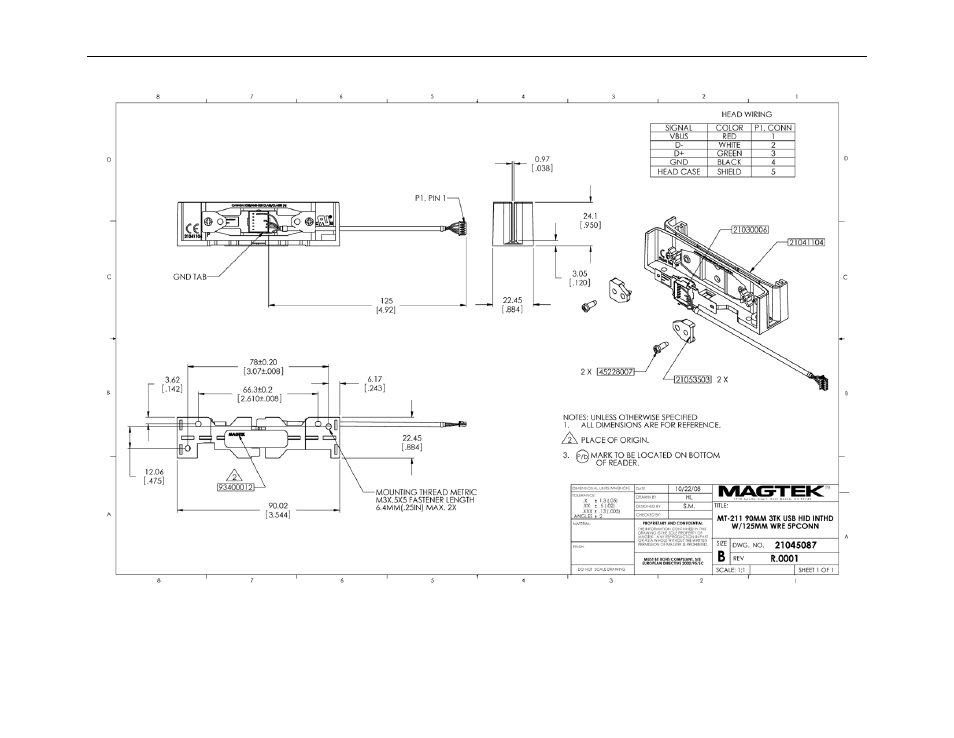 MagTek USB HID INTELLIHEAD User Manual | Page 42 / 45