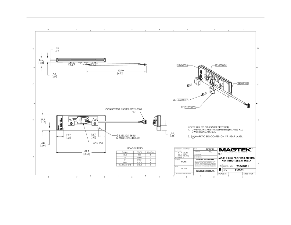 MagTek USB HID INTELLIHEAD User Manual | Page 44 / 45