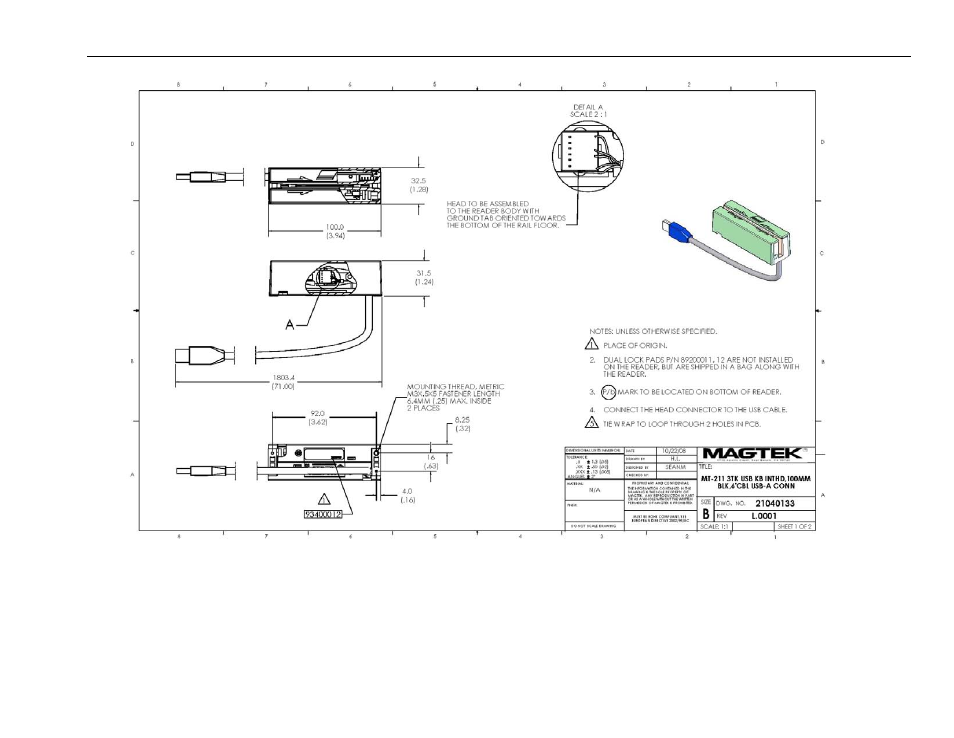 MagTek USB KB INTELLIHEAD User Manual | Page 66 / 70