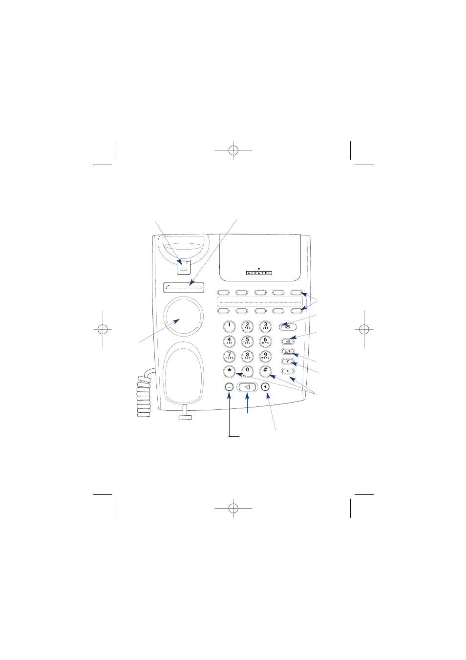 Function keys | Alcatel-Lucent TEMPORIS 22 User Manual | Page 3 / 8