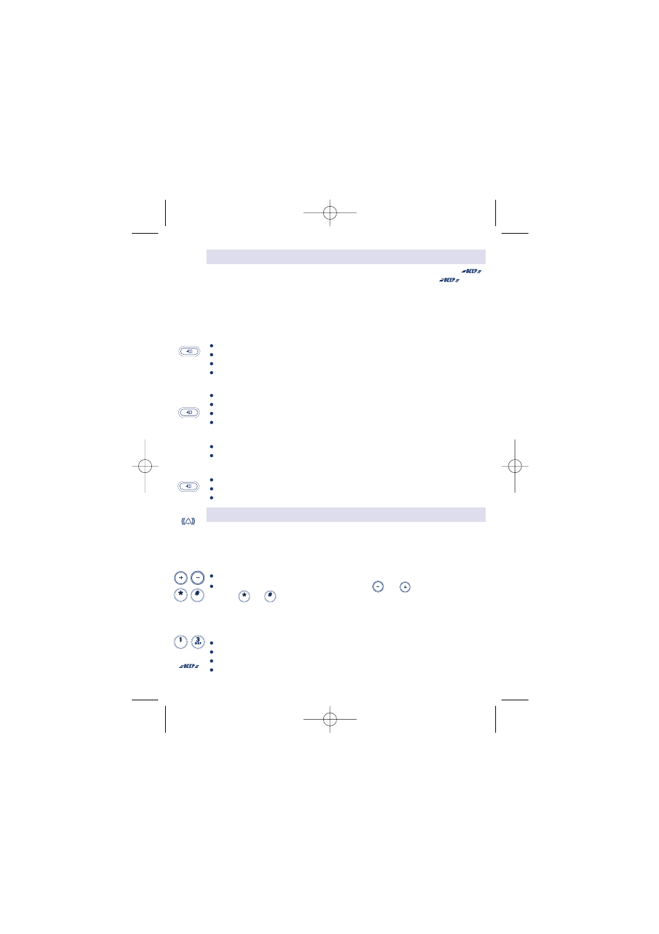 Choosing and adjusting the ringer | Alcatel-Lucent TEMPORIS 22 User Manual | Page 5 / 8