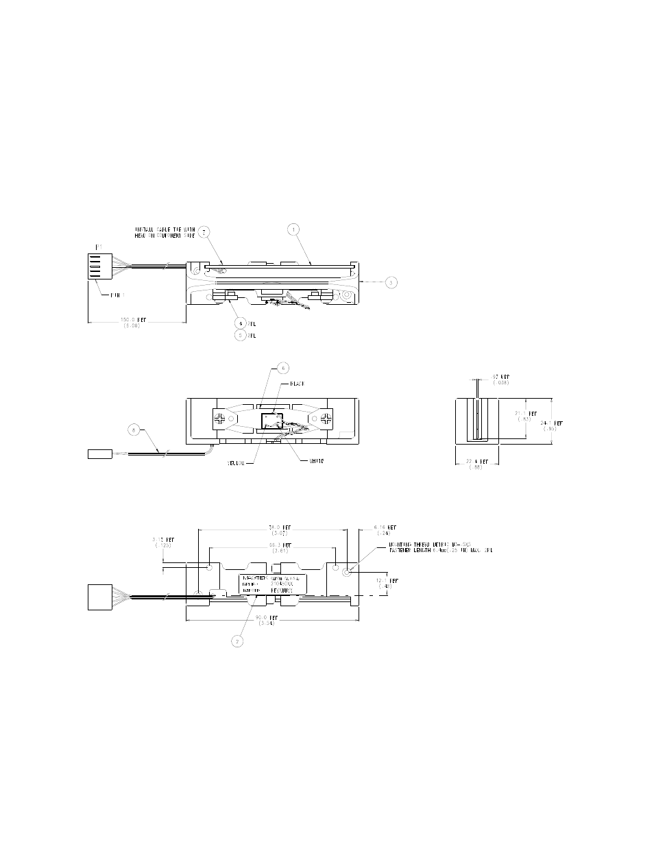 Section 2. installation, Mounting, Figure 2-1. reader mounting dimensions | MagTek 90-MILLIMETER COMPATIBLE SWIPE READER User Manual | Page 9 / 12