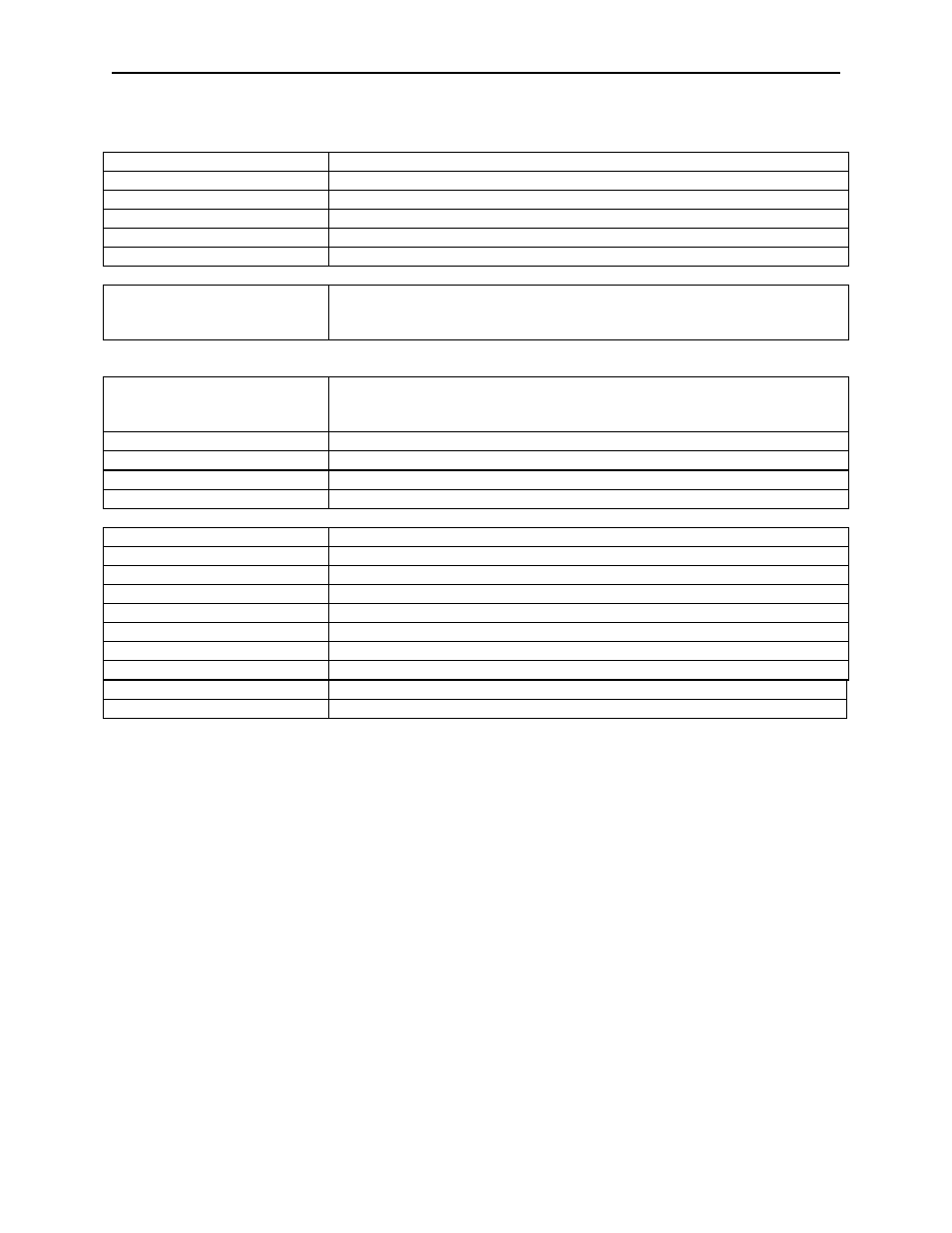 Table 1-2. specifications | MagTek USB (UNIVERSAL SERIAL BUS) KEYBOARD EMULATION User Manual | Page 11 / 32