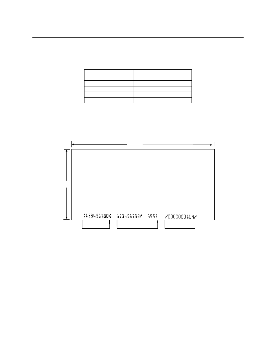 Check layouts, Cmc-7 character set, Figure 3-1. check orientation | Table 4-4. control characters | MagTek MINI MICR WEDGE User Manual | Page 48 / 65