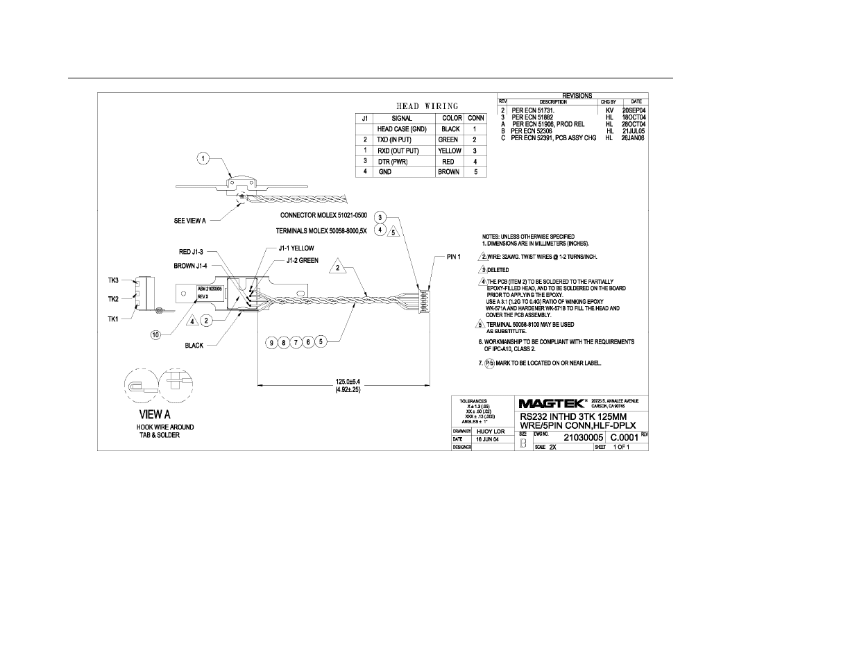 MagTek SWIPE READERS WITH RS-232 User Manual | Page 24 / 38