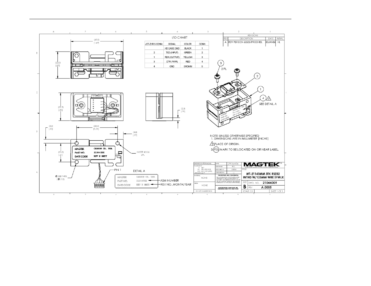 MagTek SWIPE READERS WITH RS-232 User Manual | Page 30 / 38