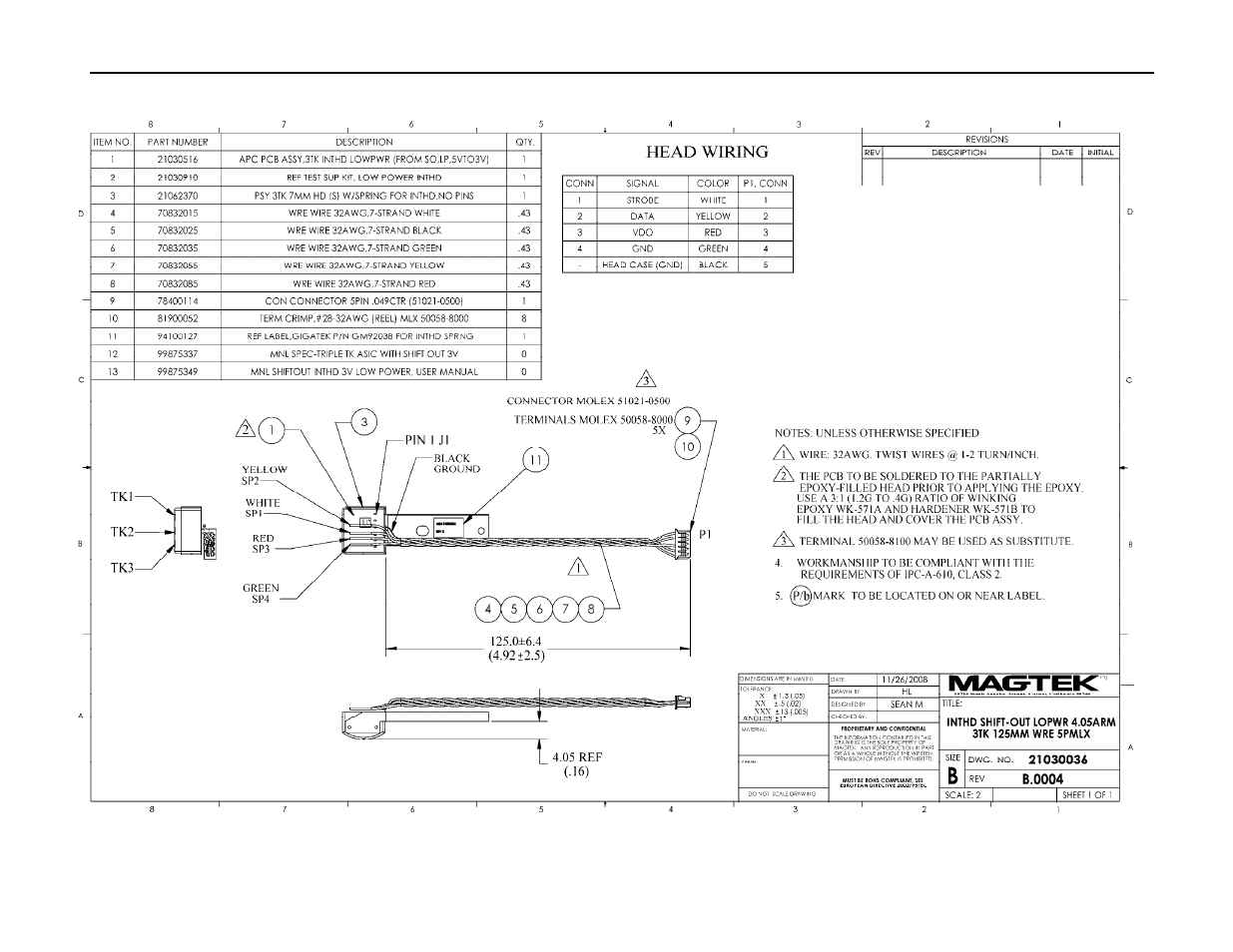 MagTek LOW POWER SHIFT-OUT User Manual | Page 17 / 21
