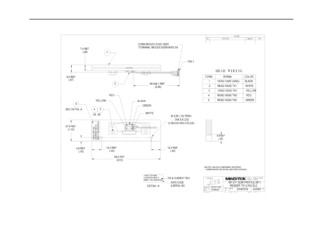 MagTek SLIM PROFILE CARD User Manual | Page 11 / 14