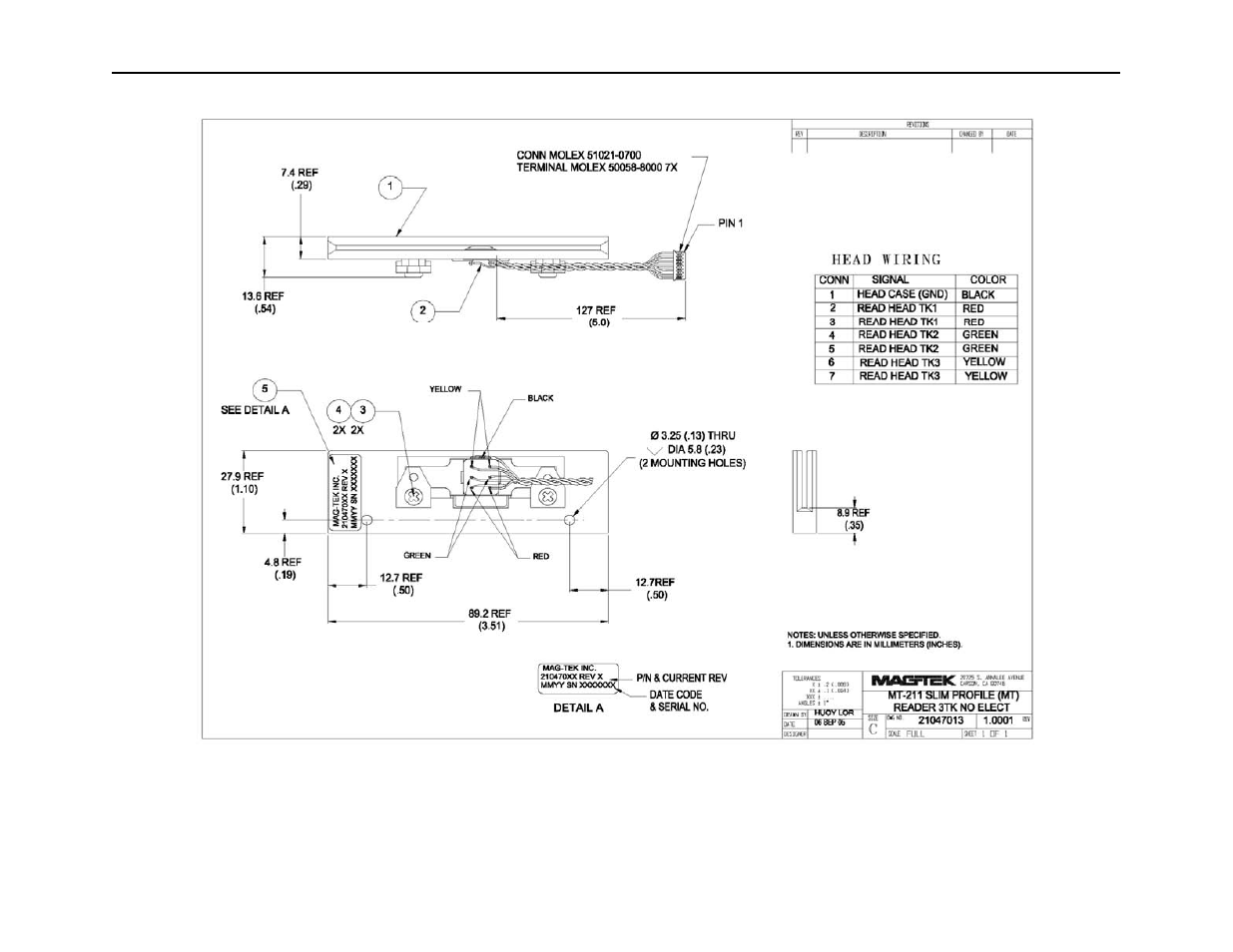 MagTek SLIM PROFILE CARD User Manual | Page 12 / 14