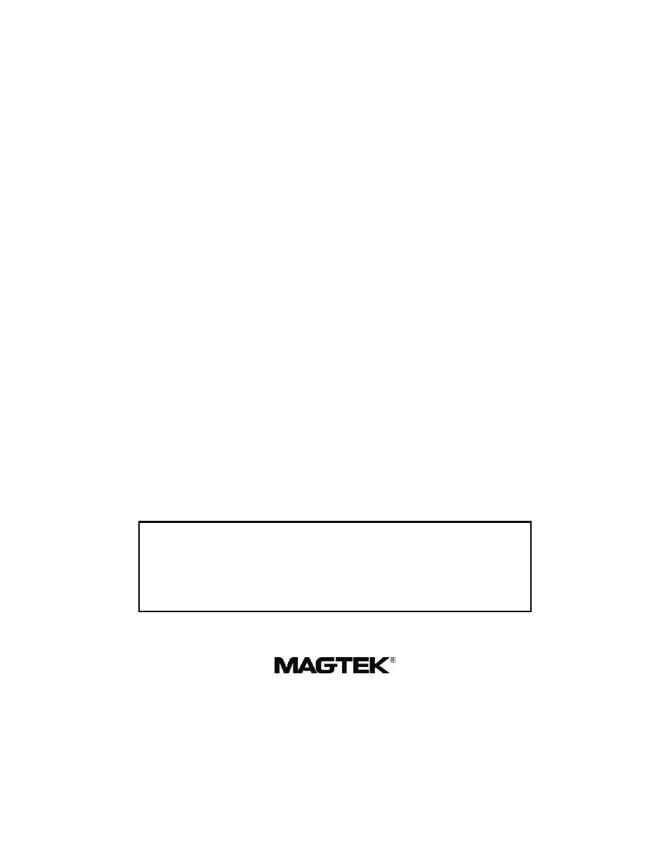 MagTek JMTMacMS Applet User Manual | 11 pages
