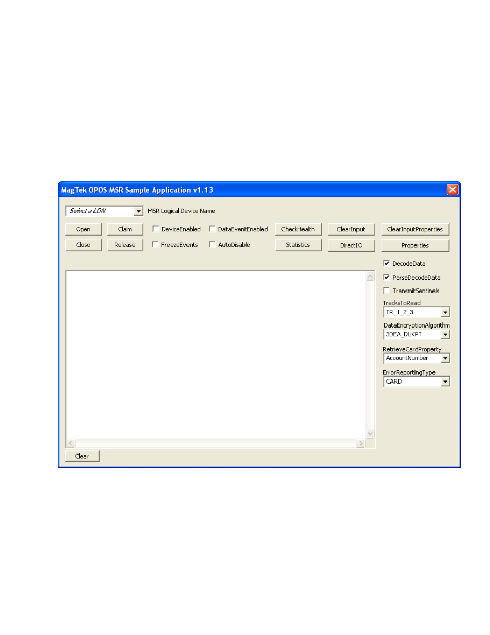 MagTek OPOS FOR MSR User Manual | Page 19 / 27