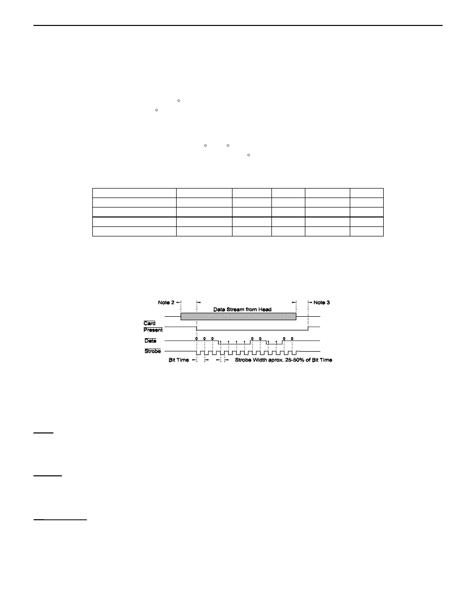 Electrical characteristics | MagTek TTL User Manual | Page 28 / 34