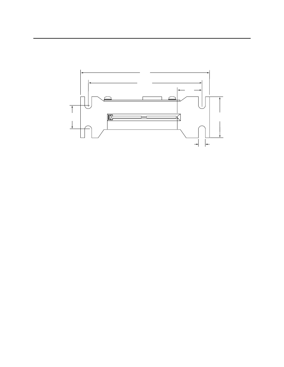 Figure 1-4. intellistripe 50, large flange | MagTek INTELLISTRIPE 50 User Manual | Page 11 / 36