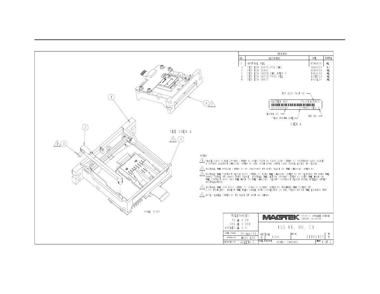 MagTek INTELLISTRIPE 50 User Manual | Page 22 / 36