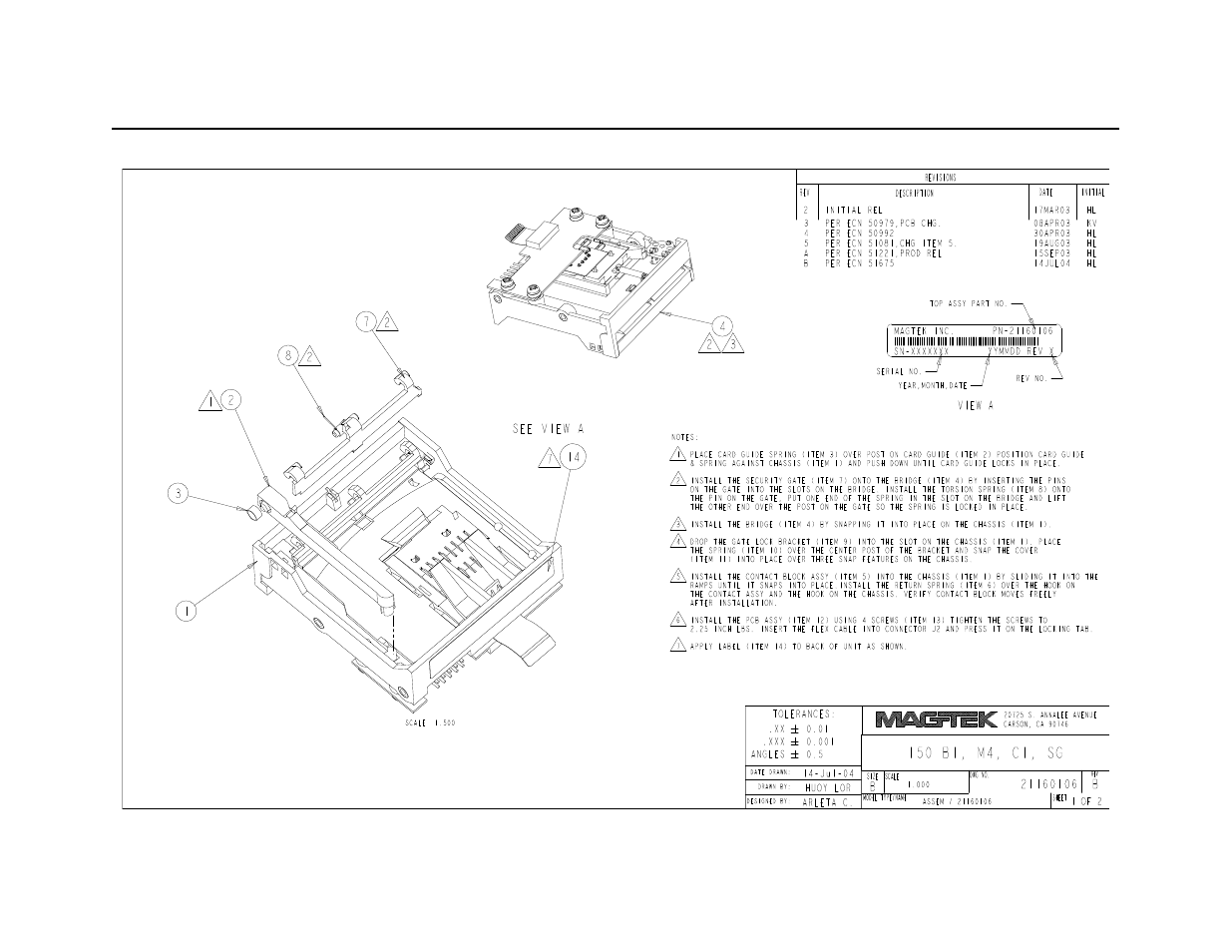 MagTek INTELLISTRIPE 50 User Manual | Page 24 / 36