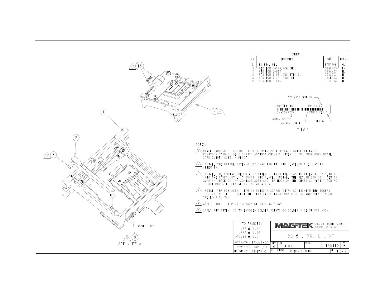 MagTek INTELLISTRIPE 50 User Manual | Page 32 / 36