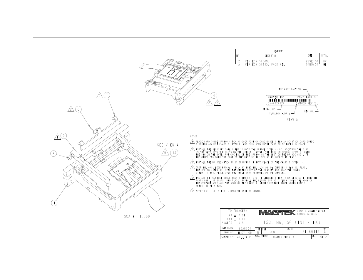 MagTek INTELLISTRIPE 50 User Manual | Page 34 / 36