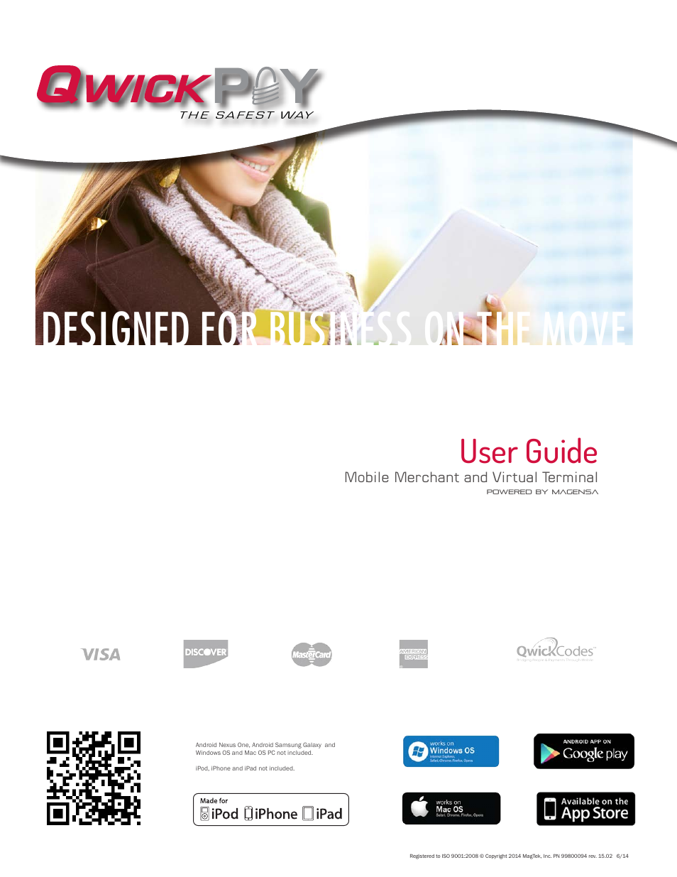 MagTek QwickPAY User Manual | 46 pages