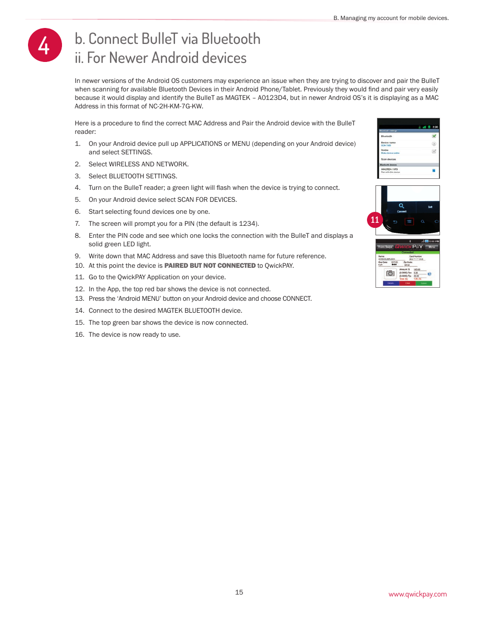 MagTek QwickPAY User Manual | Page 18 / 46