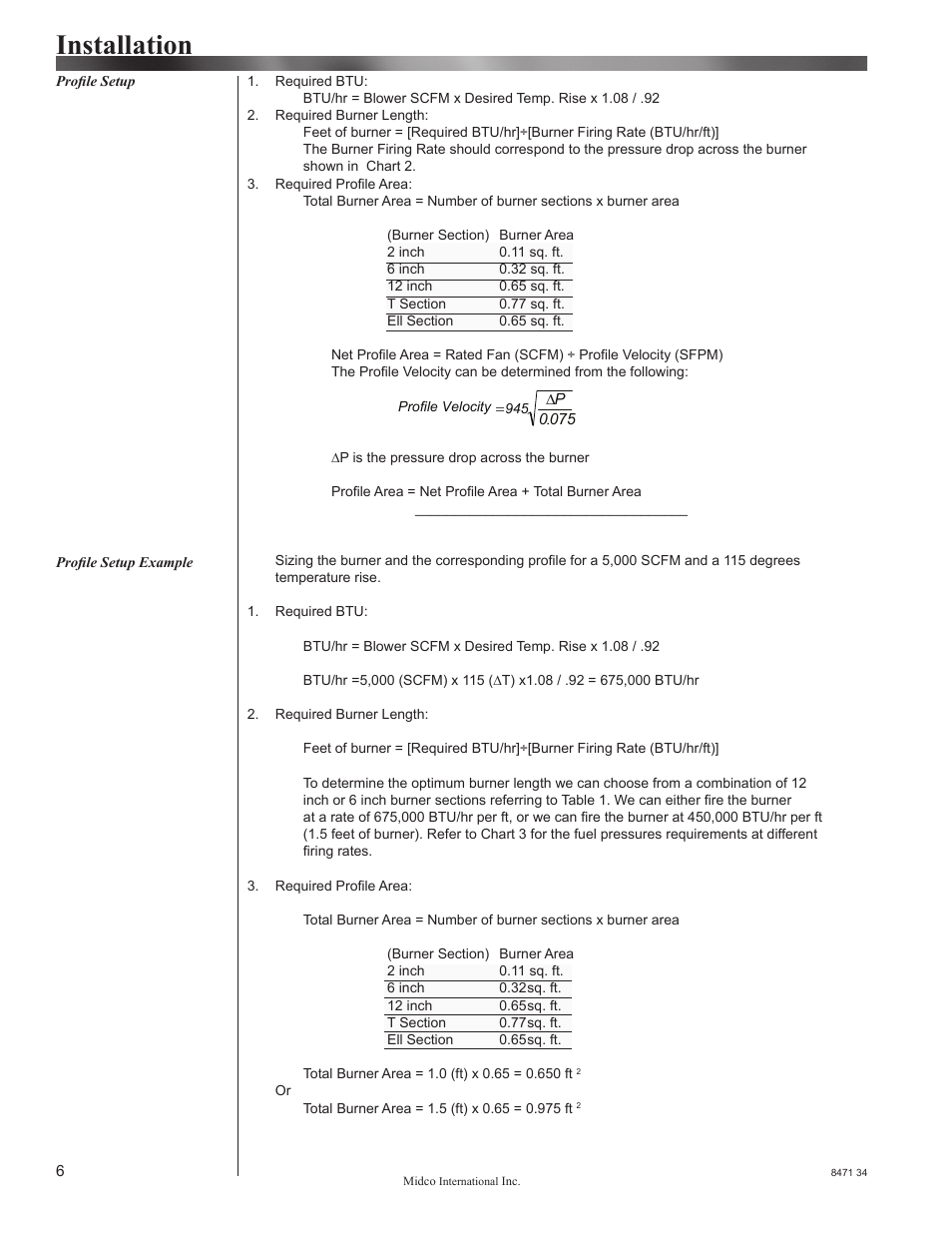 Installation | Midco HMA-2 & HMA-2A Series User Manual | Page 6 / 18