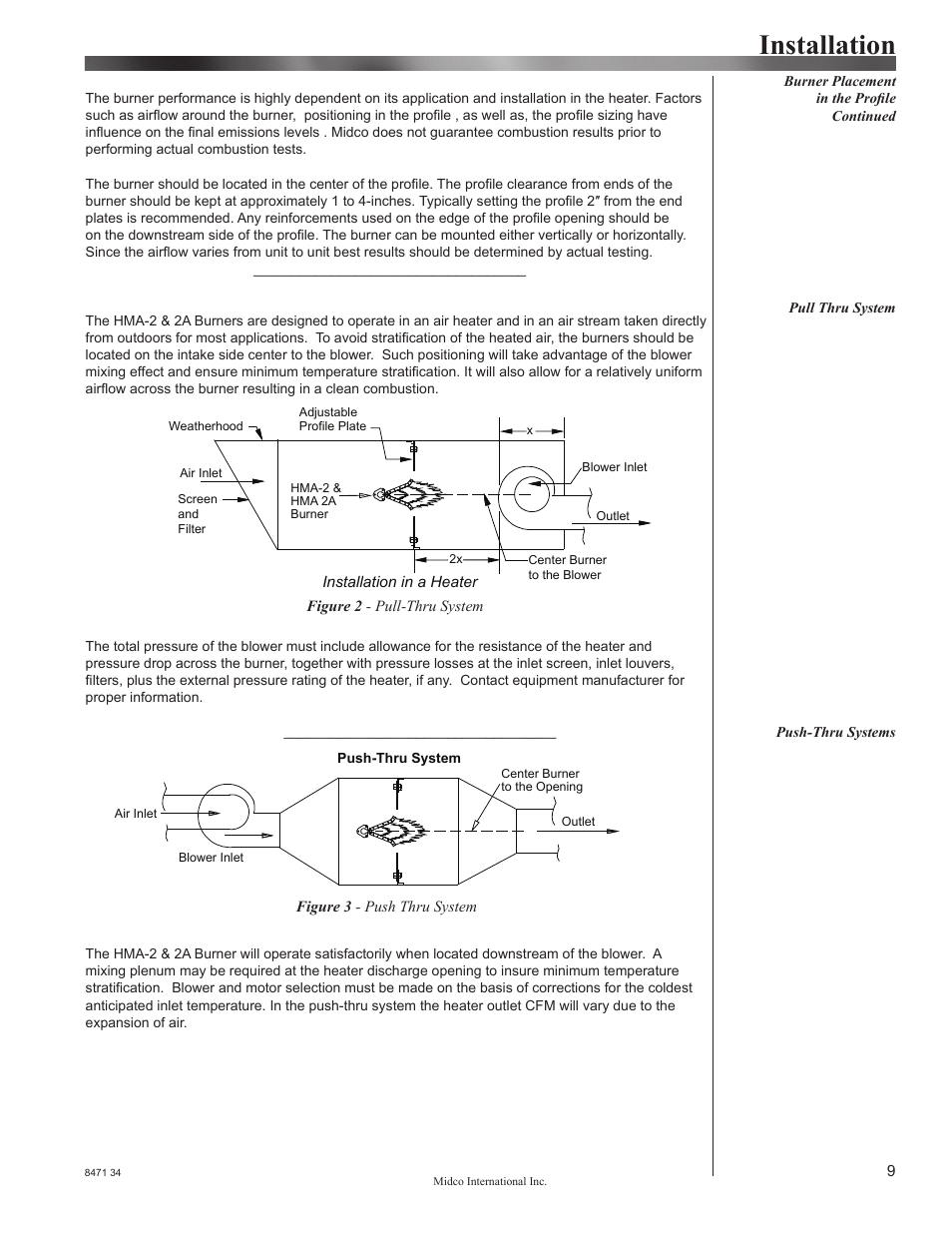 Installation | Midco HMA-2 & HMA-2A Series User Manual | Page 9 / 18