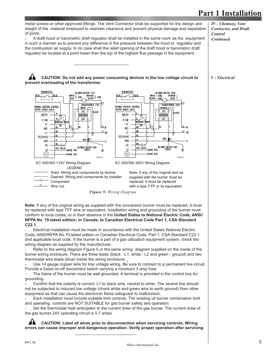 Part 1 installation | Midco EC200 & EC300 User Manual | Page 5 / 14