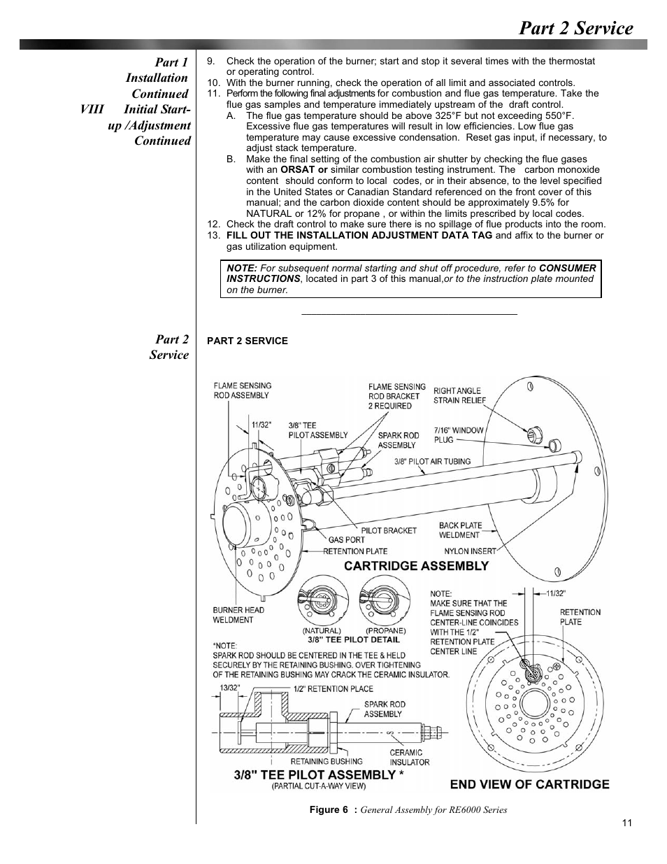 Part 2 service | Midco Economite RE6850B User Manual | Page 11 / 16