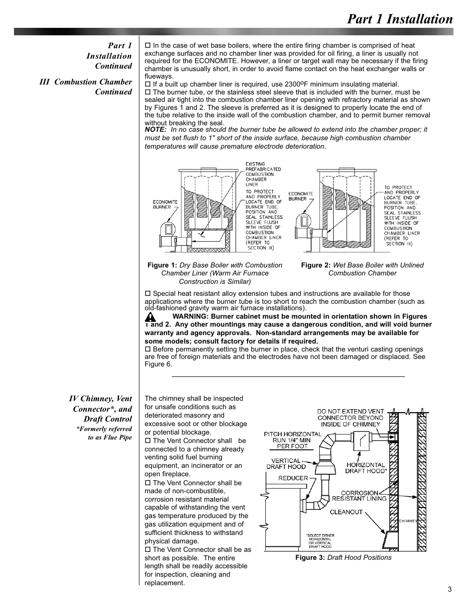 Part 1 installation | Midco DS45B User Manual | Page 3 / 12