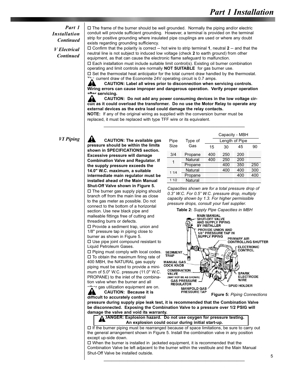 Part 1 installation | Midco DS45B User Manual | Page 5 / 12