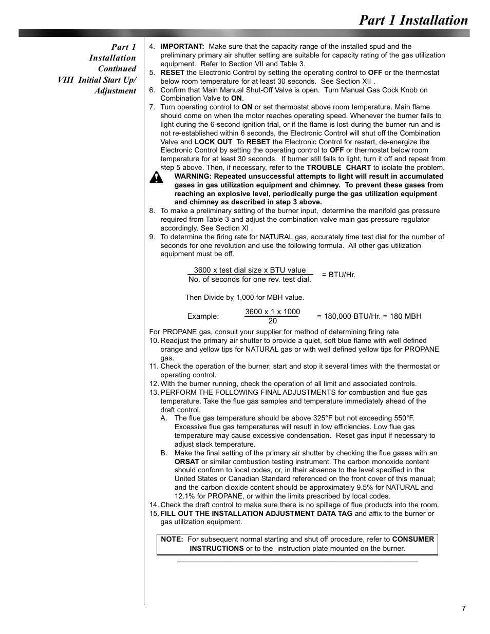 Part 1 installation | Midco DS45B User Manual | Page 7 / 12