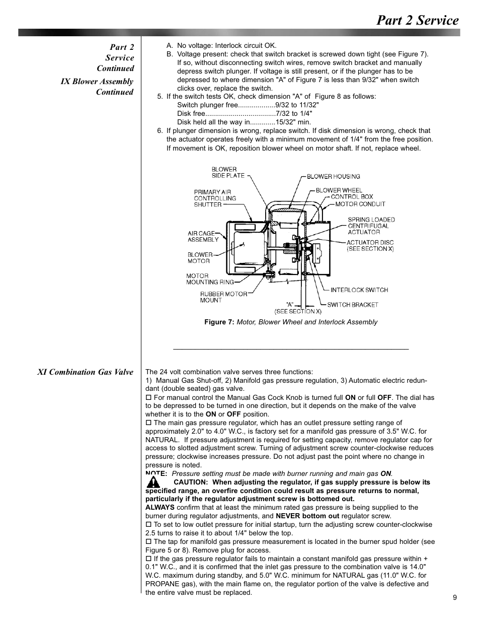 Part 2 service | Midco DS45B User Manual | Page 9 / 12