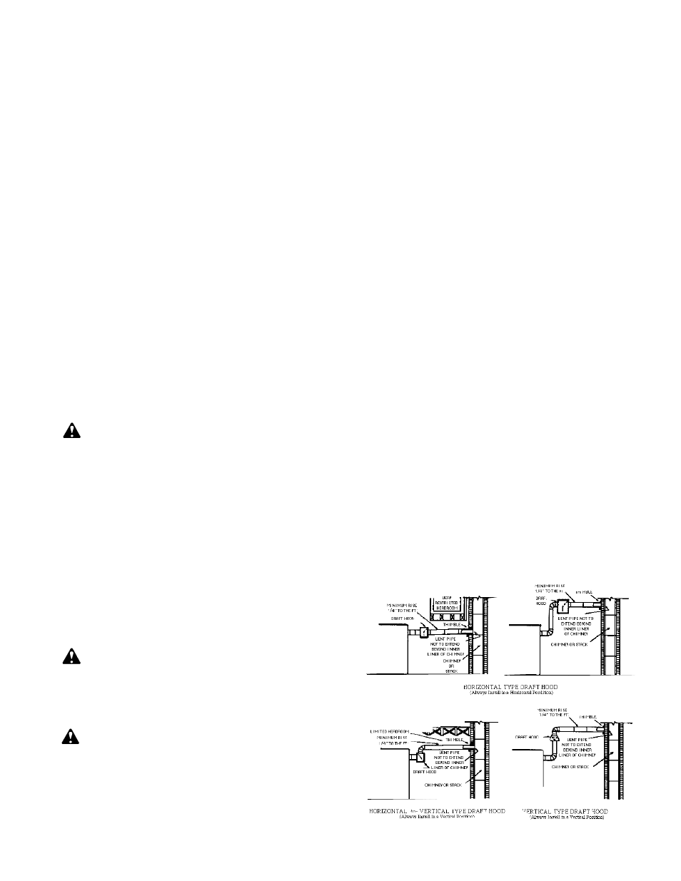 Iii combustion chamber, Iv chimney, vent connector, and draft control | Midco F400B-33 User Manual | Page 3 / 9