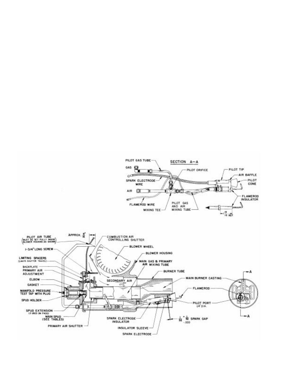 Xi redundant combination gas valve, Xii s8680j electronic control, Xiii special equipment (oem versions) | Midco F400B-33 User Manual | Page 8 / 9