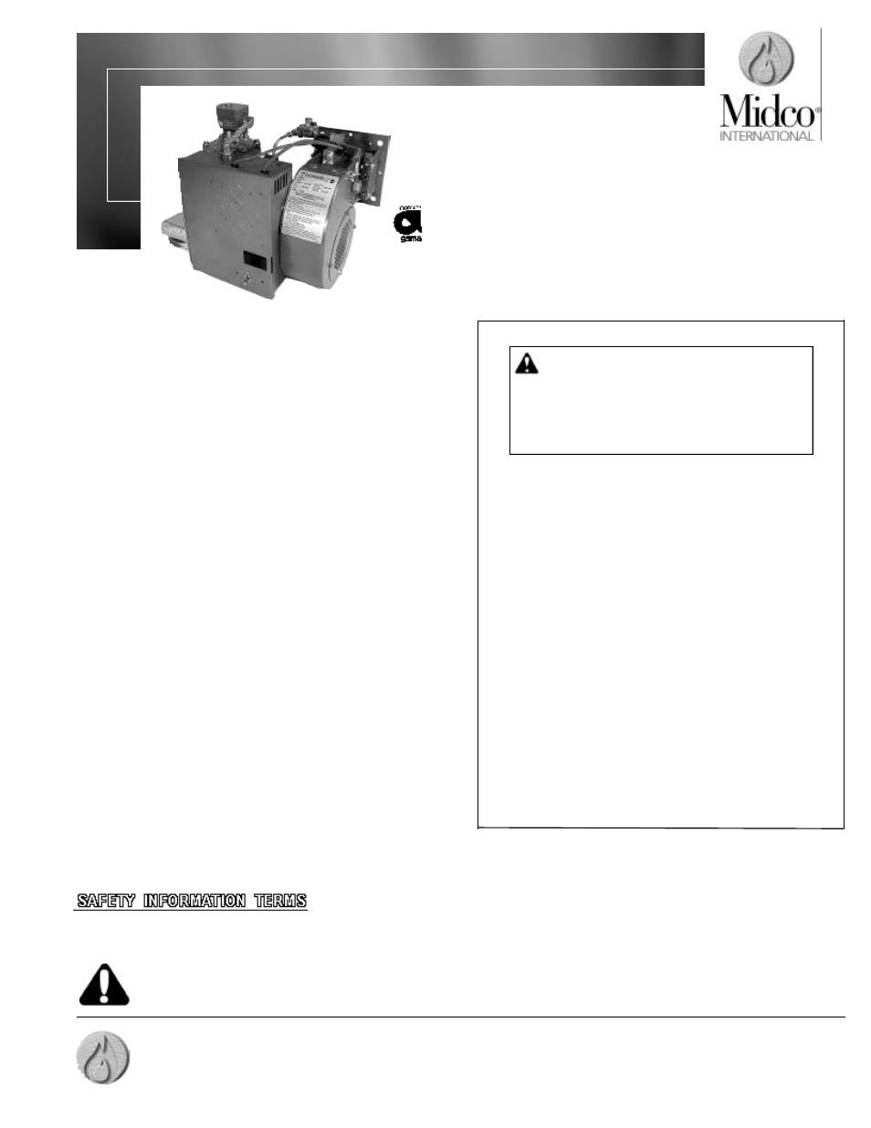 Midco J121-DS User Manual | 12 pages