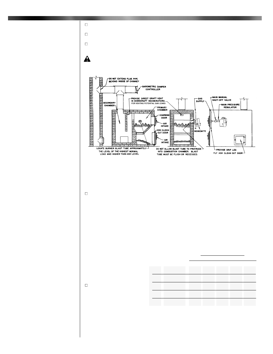 Part 1 installation, V piping | Midco J83-DS User Manual | Page 3 / 12