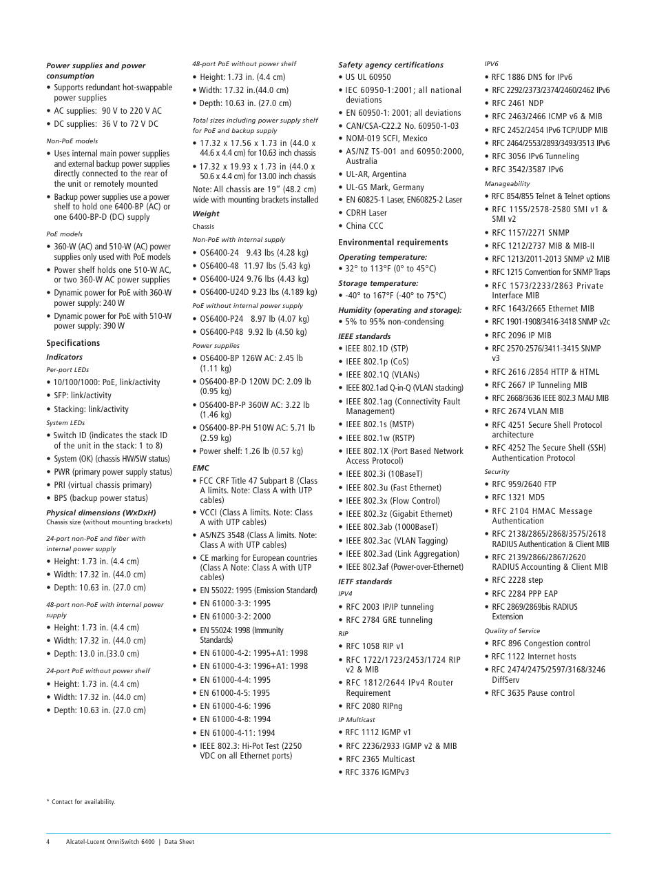 Alcatel-Lucent 6400 User Manual | Page 4 / 8