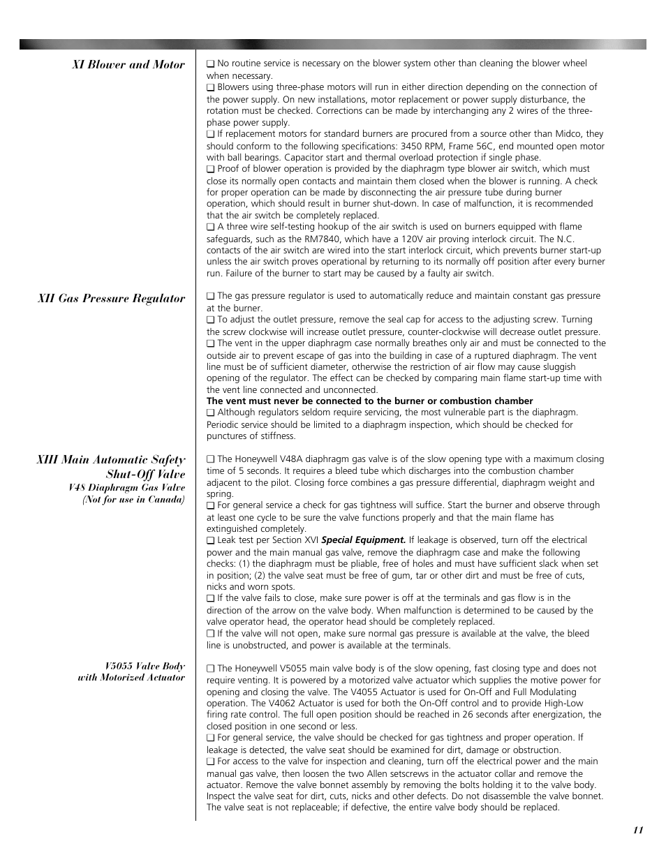 Midco Unipower A-Series User Manual | Page 11 / 12